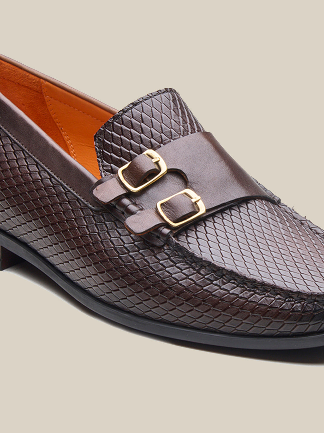 Riccardo Leather Loafers BROWN