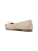 Michael Angelo's Elise Ballerinas For Women (Cream)