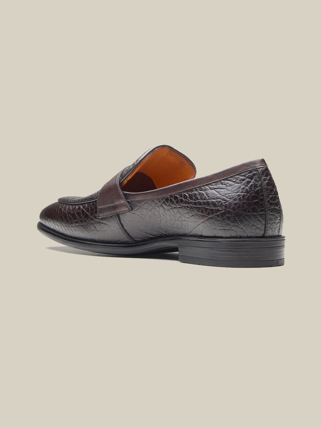 Nunzio Leather Formal Shoes Brown