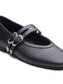 Michael Angelo's Camille Mary Janes For Women (Black)