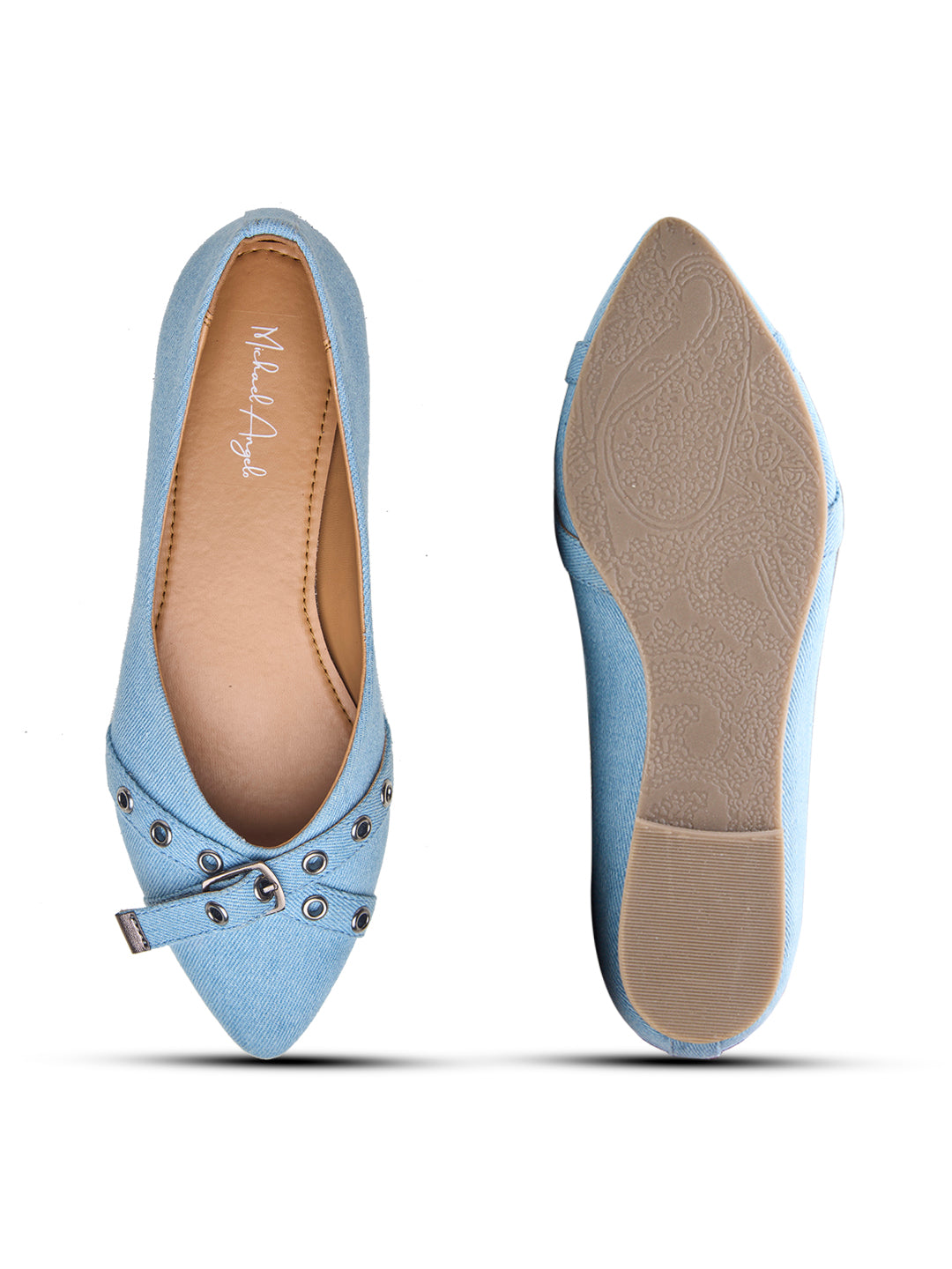 Denime Ballerinas Blue