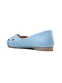 Michael Angelo's Denime Ballerinas For Women (Blue)