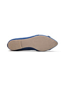 Michael Angelo's Denime Ballerinas For Women (Navy)