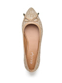 Michael Angelo's Elise Ballerinas For Women (Tan)