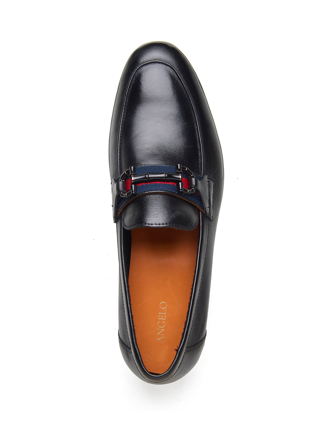 Karlo Leather Formals Shoes Black