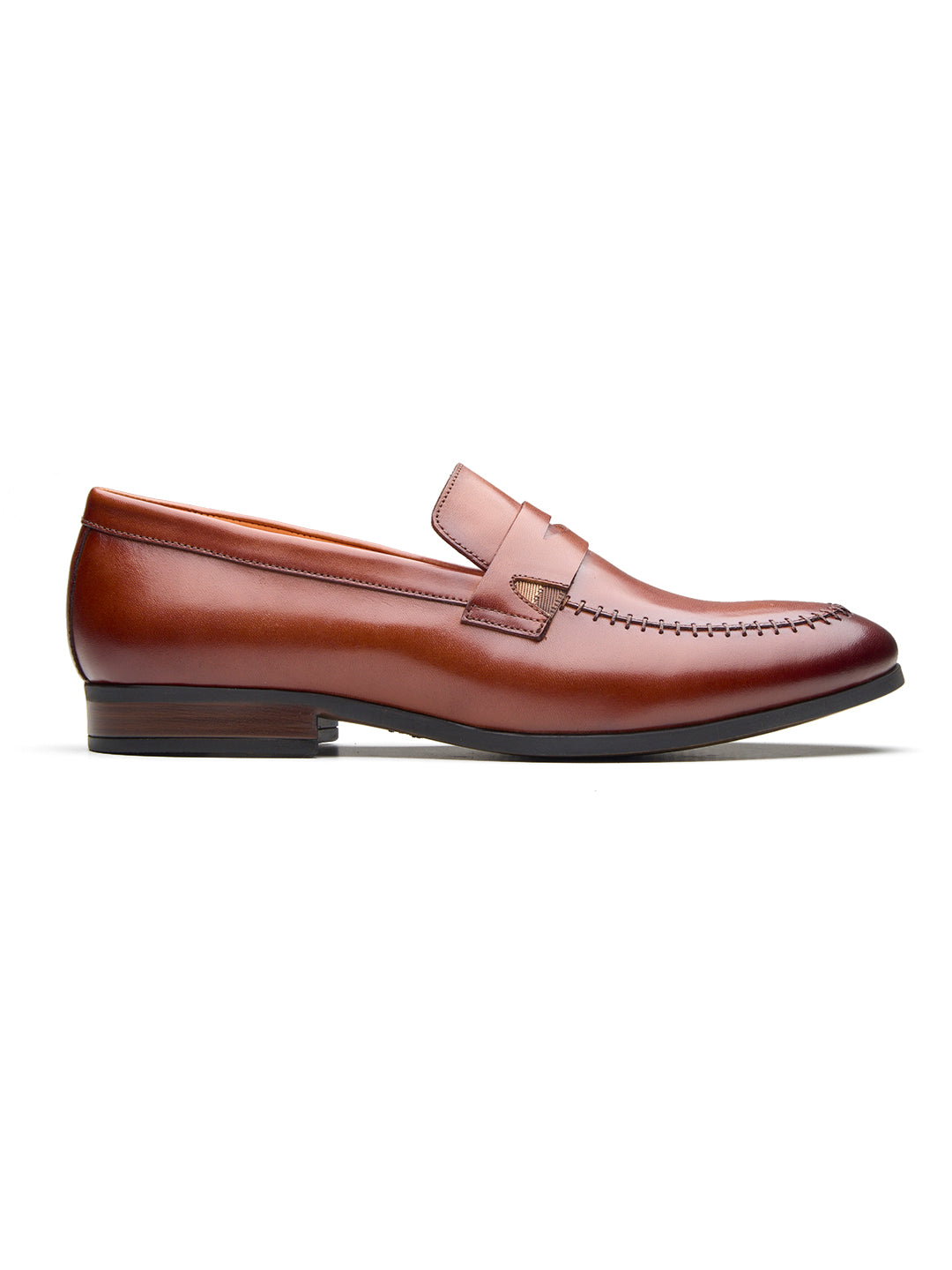 Klaus Leather Formal Slip-on Shoes Tan