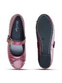 Michael Angelo's Charme Mary Janes For Women (Wine)