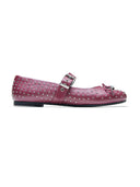 Michael Angelo's Charme Mary Janes For Women (Wine)