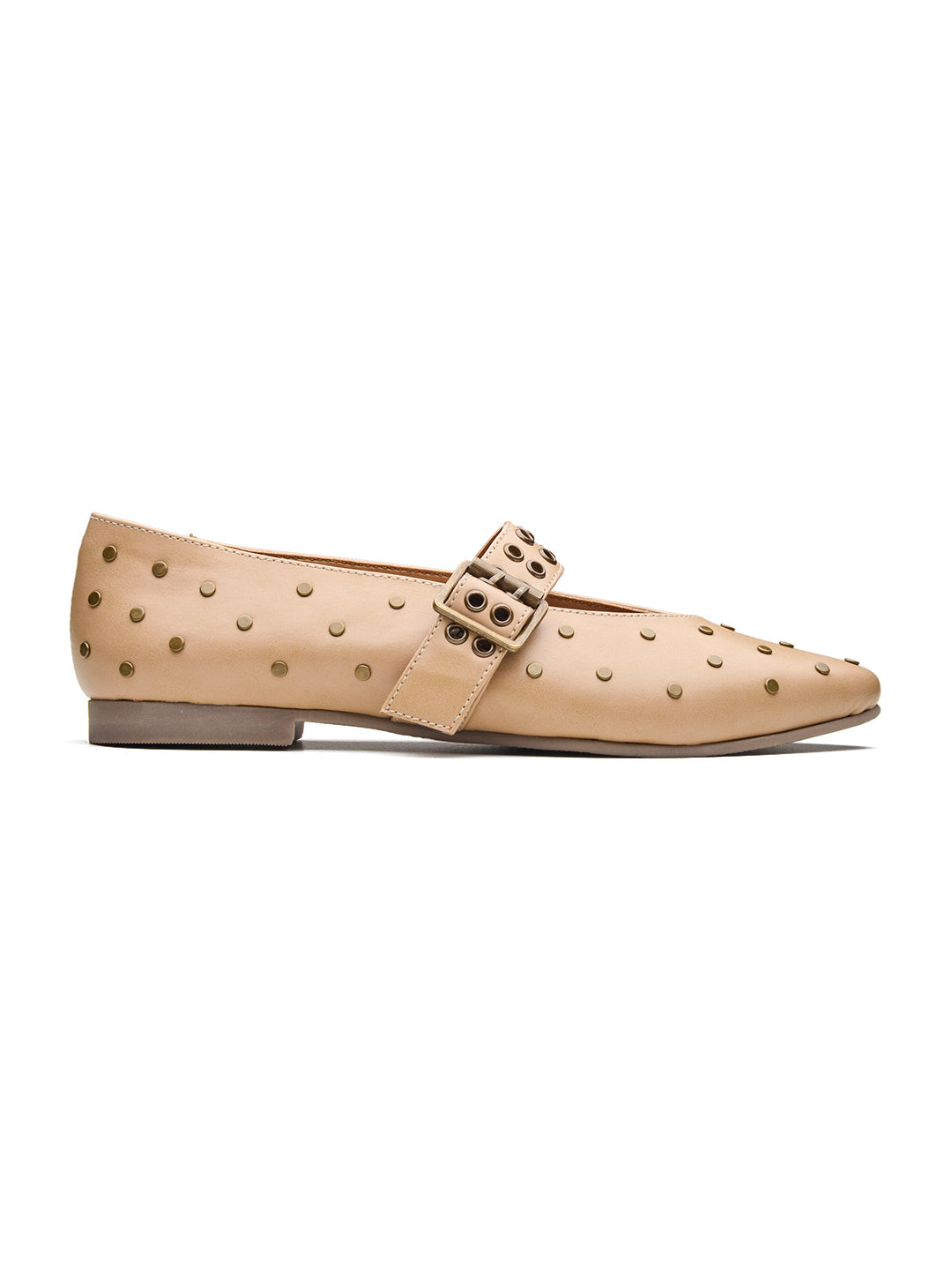 Cherie Mary Janes Beige