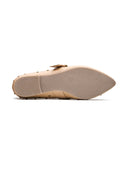Michael Angelo's Cherie Mary Janes For Women (Beige)