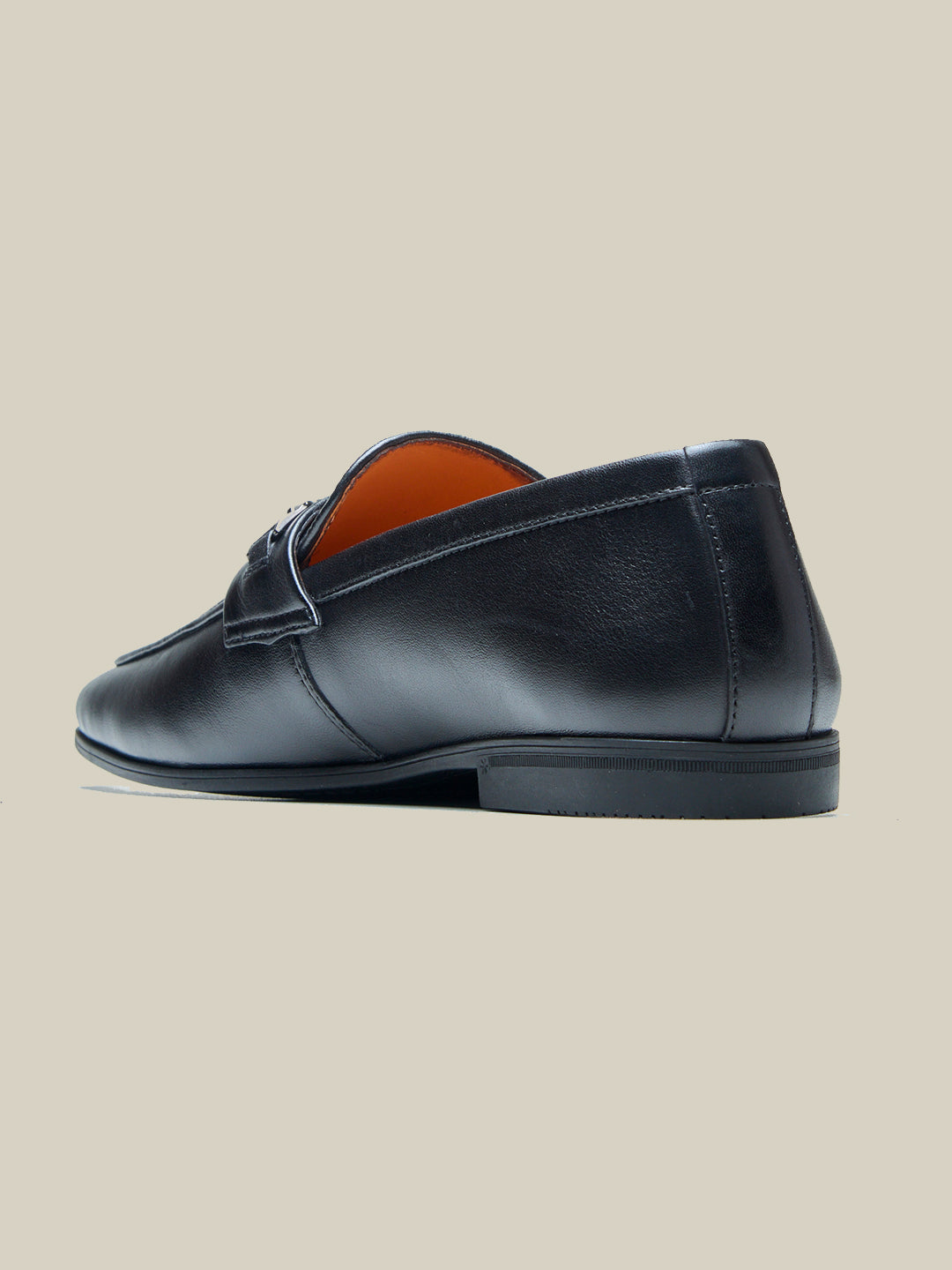 Fulvio Leather Formals Shoes Black