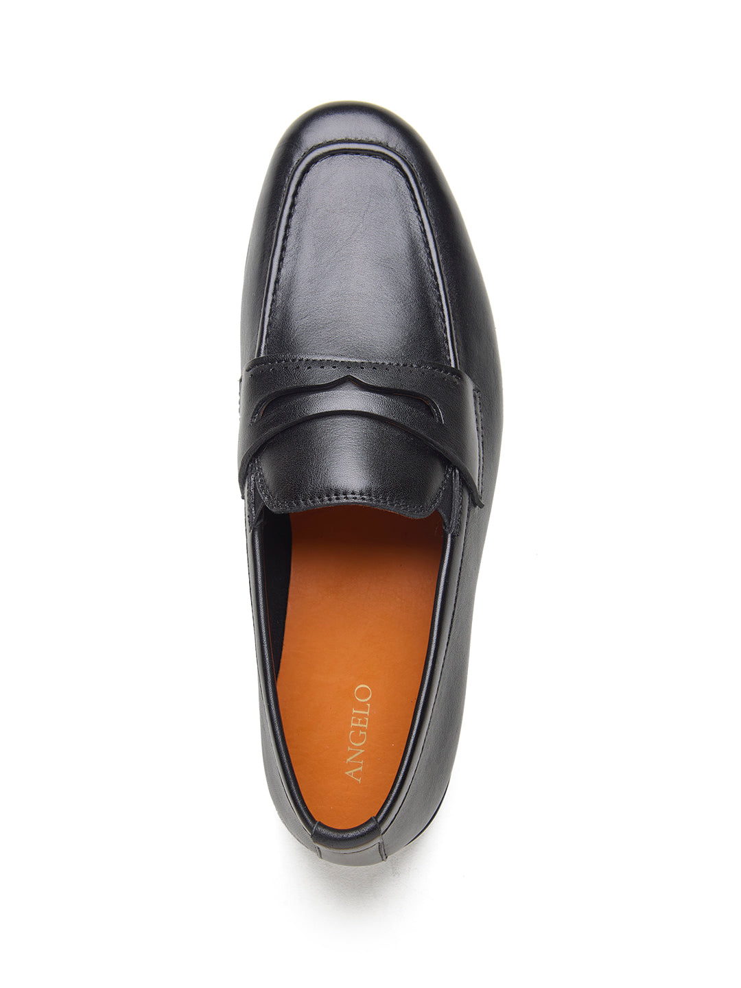 Filippo Leather Formal Slip-on Shoes Black
