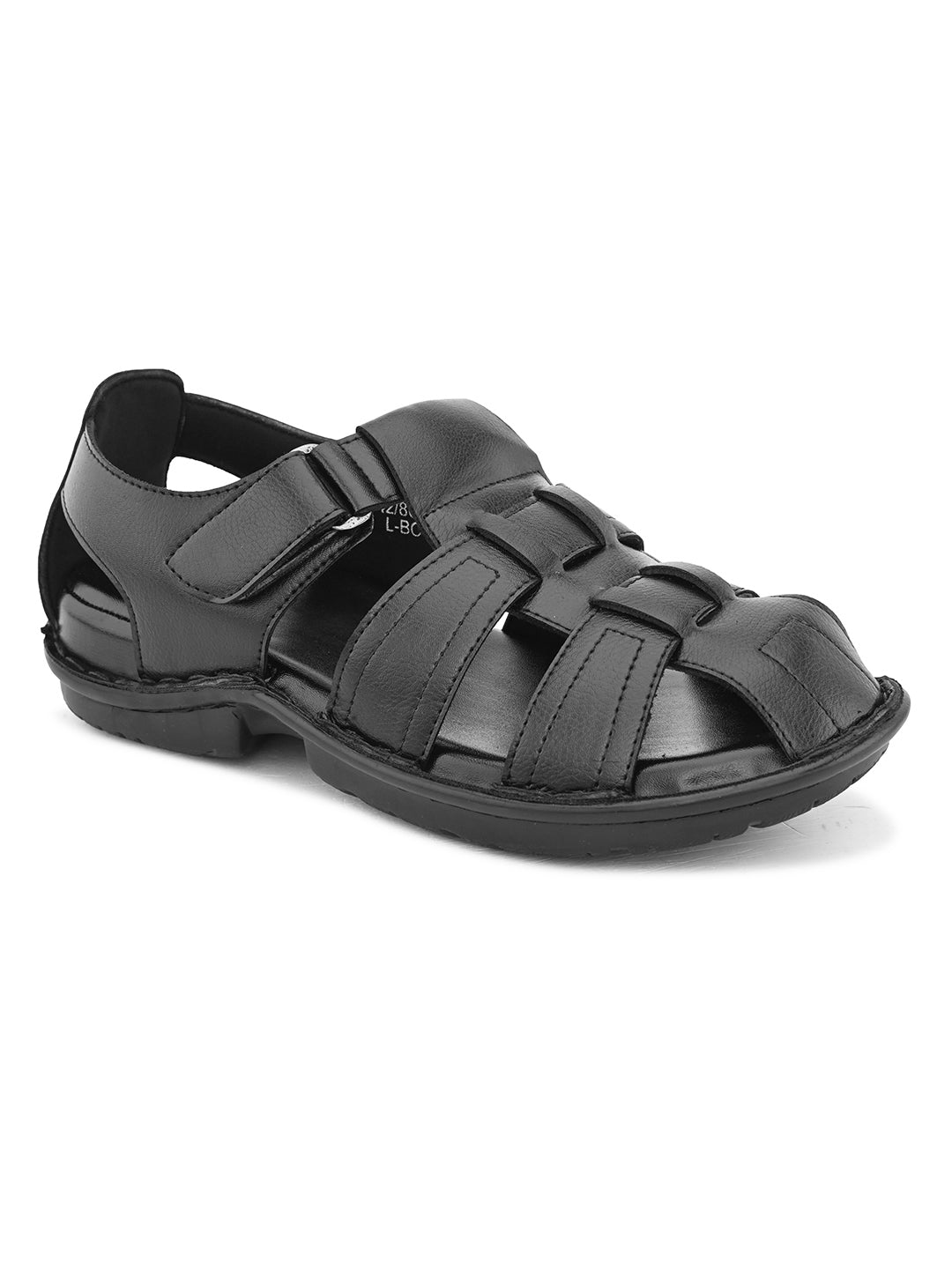 Saluzzo Sandals Black