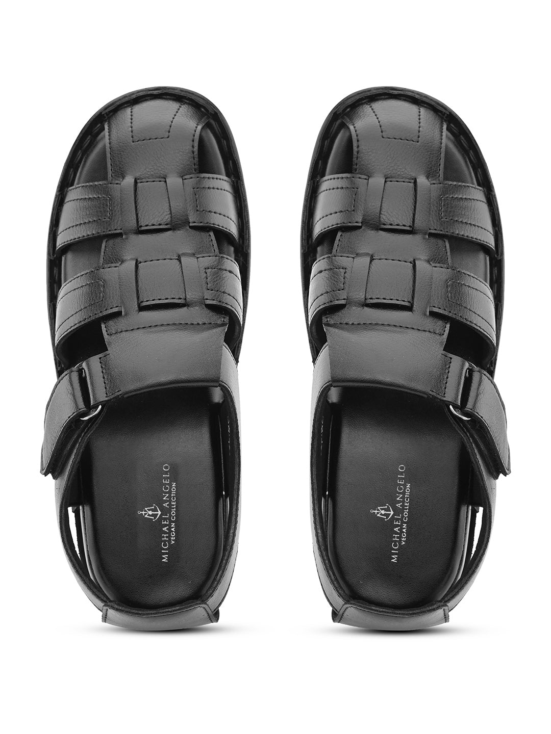 Saluzzo Sandals Black