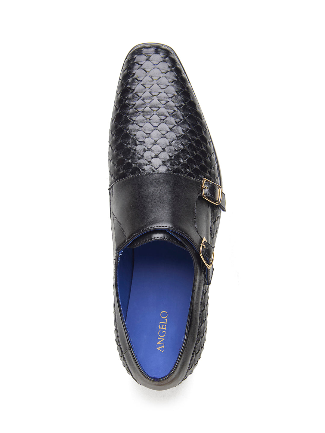 Ezio Leather Formal Slip-on Shoes black