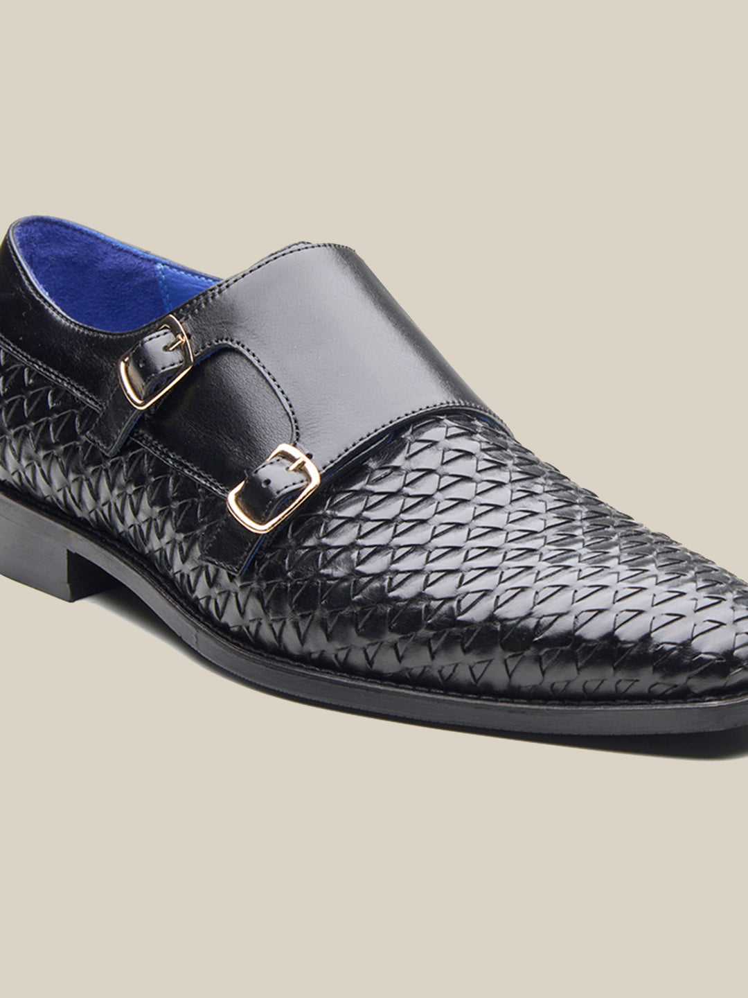 Ezio Leather Formal Slip-on Shoes black