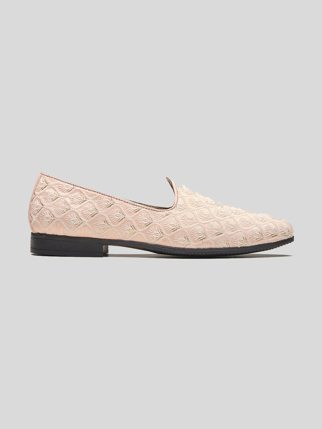 Oristano Ethnic Slip Ons Pink