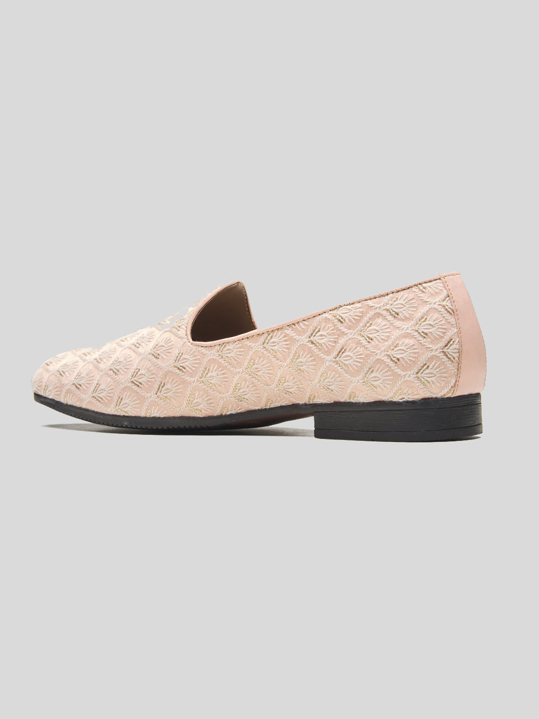 Oristano Ethnic Slip Ons Pink