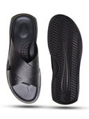 Michael Angelo FOLCO Men’s Premium Textured Leather Handcrafted Sandals