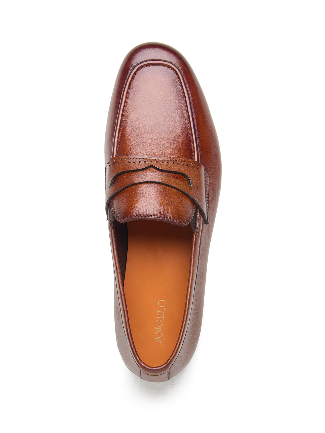 Filippo Leather Formal Slip-on Shoes Tan