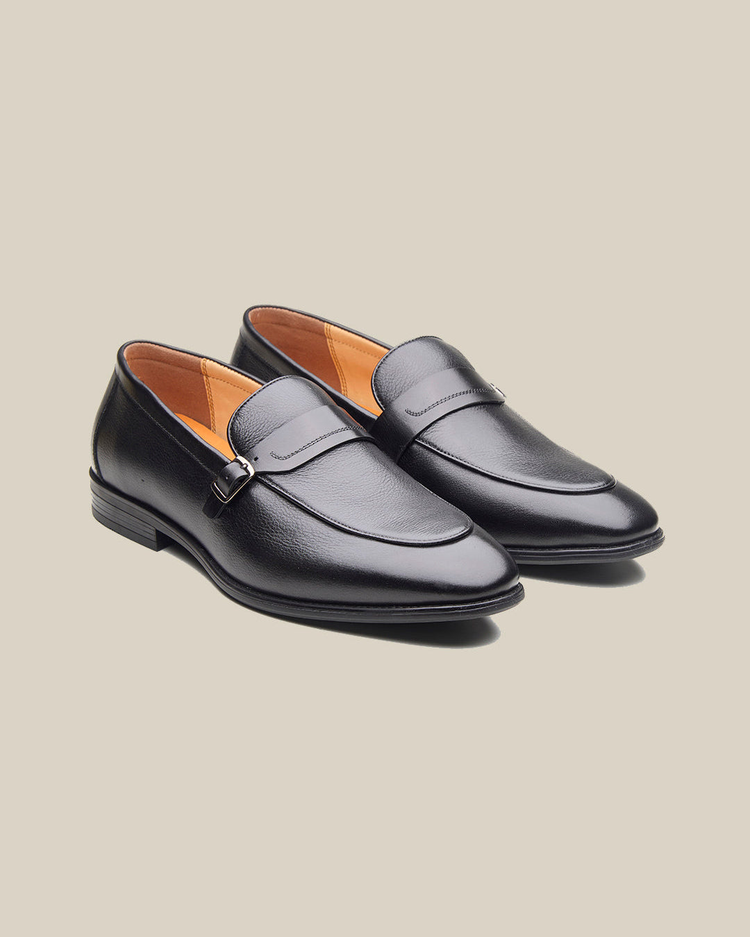 Duffy Leather Formals Shoes Black