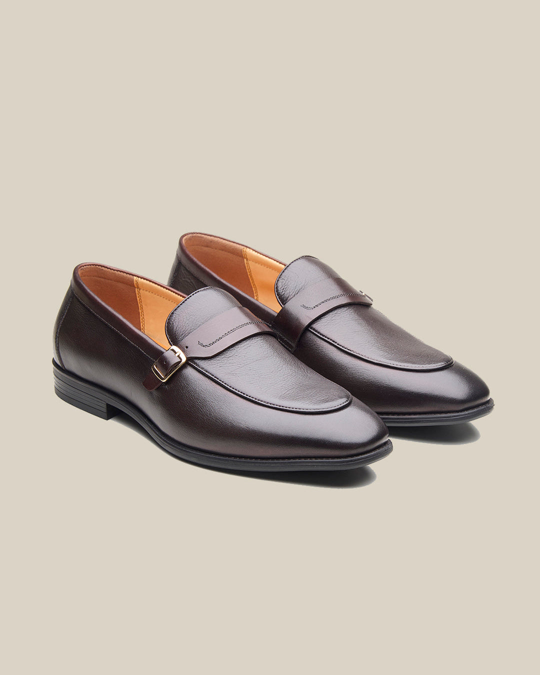Duffy Leather Formals Shoes Brown