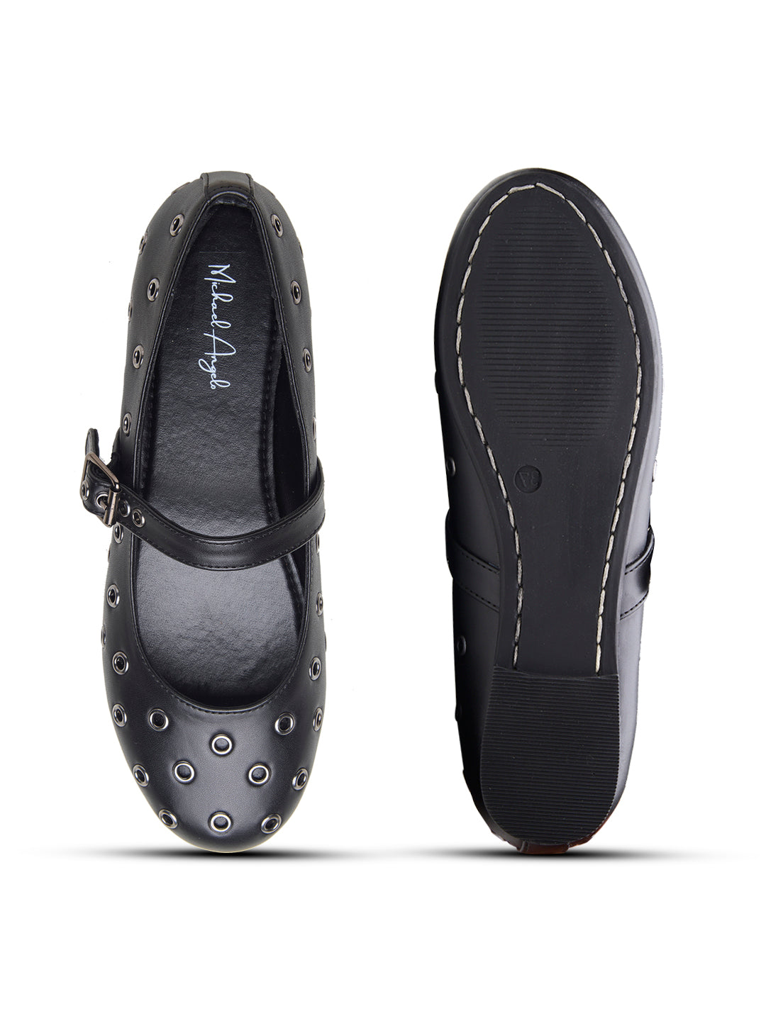 Rebello Mary Janes Black