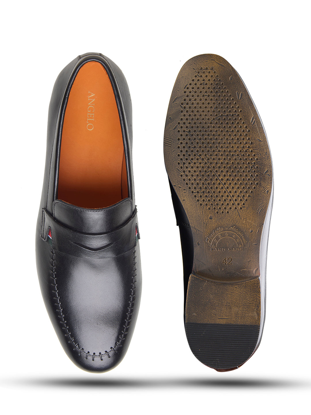 Klaus Leather Formal Slip-on Shoes Black