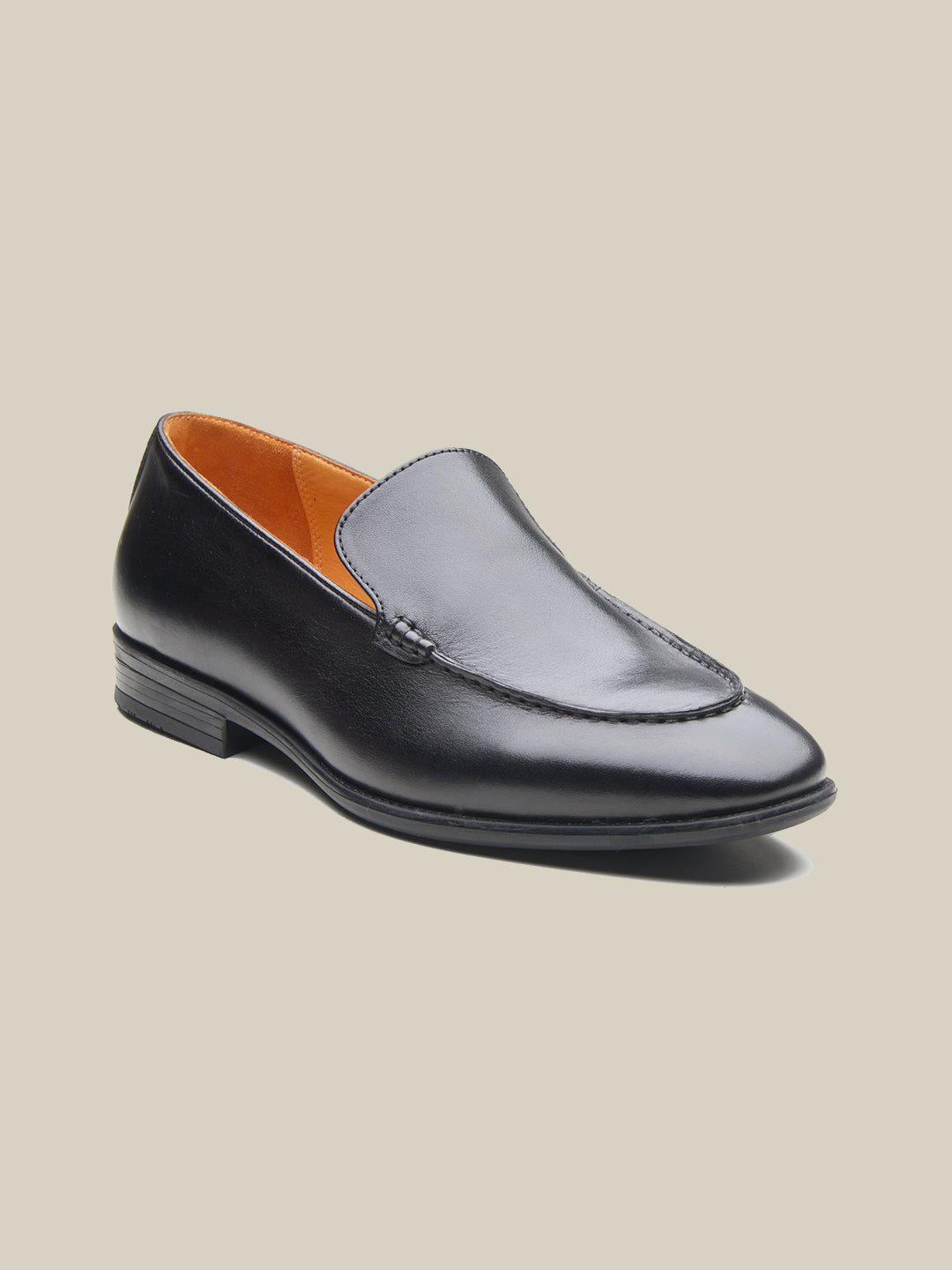 Natale leather formals shoe black
