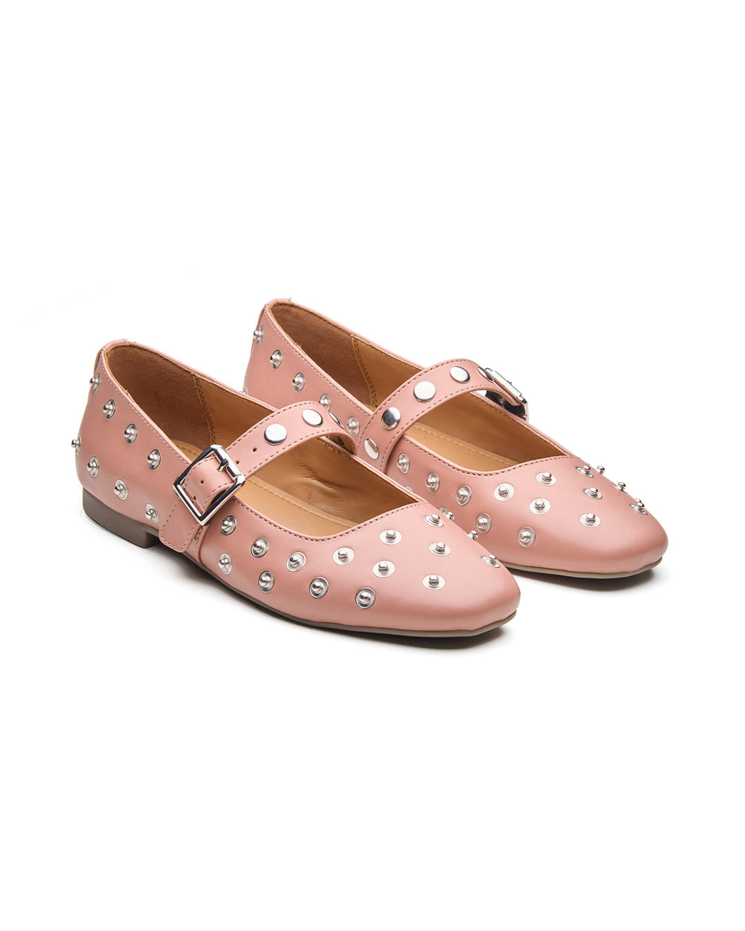 Feroce Mary Janes Peach
