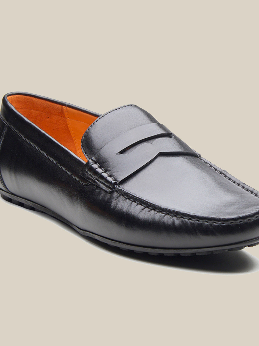 Primo Leather Loafers Black
