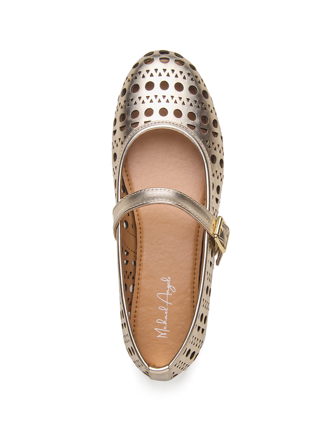 Celeste Mary Janes Gold