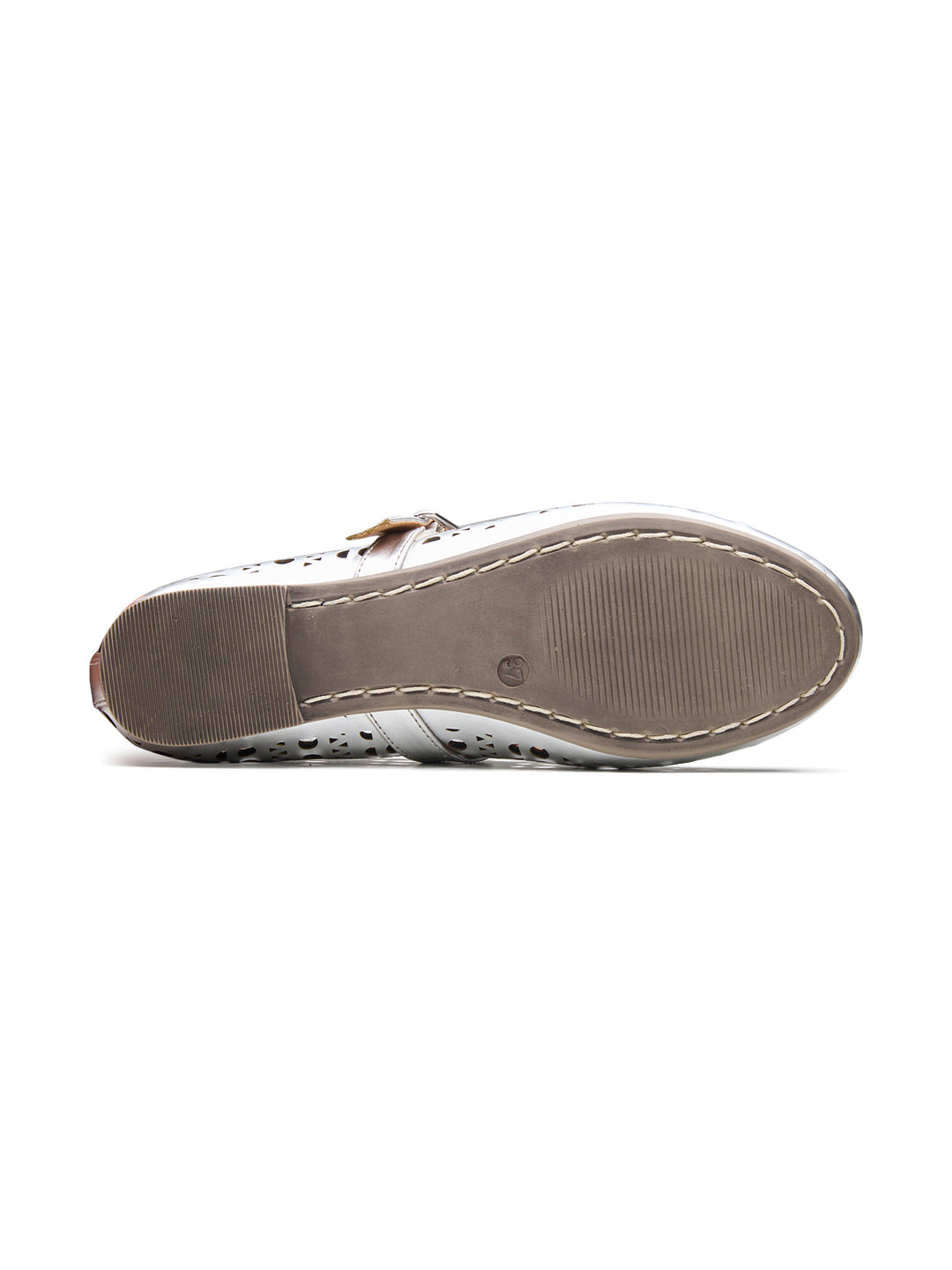 Celeste Mary Janes Silver