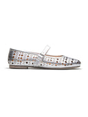 Michael Angelo's Celeste Mary Janes For Women (Silver)