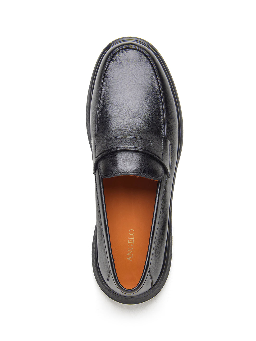 Ilario Leather Comfort Slip-on Shoes Black