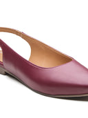 Michael Angelo's Isla Ballerinas For Women (Wine)