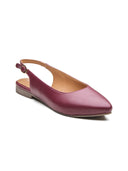Michael Angelo's Isla Ballerinas For Women (Wine)