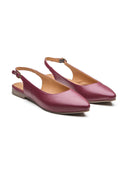 Michael Angelo's Isla Ballerinas For Women (Wine)