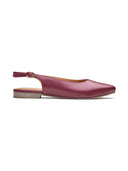 Michael Angelo's Isla Ballerinas For Women (Wine)