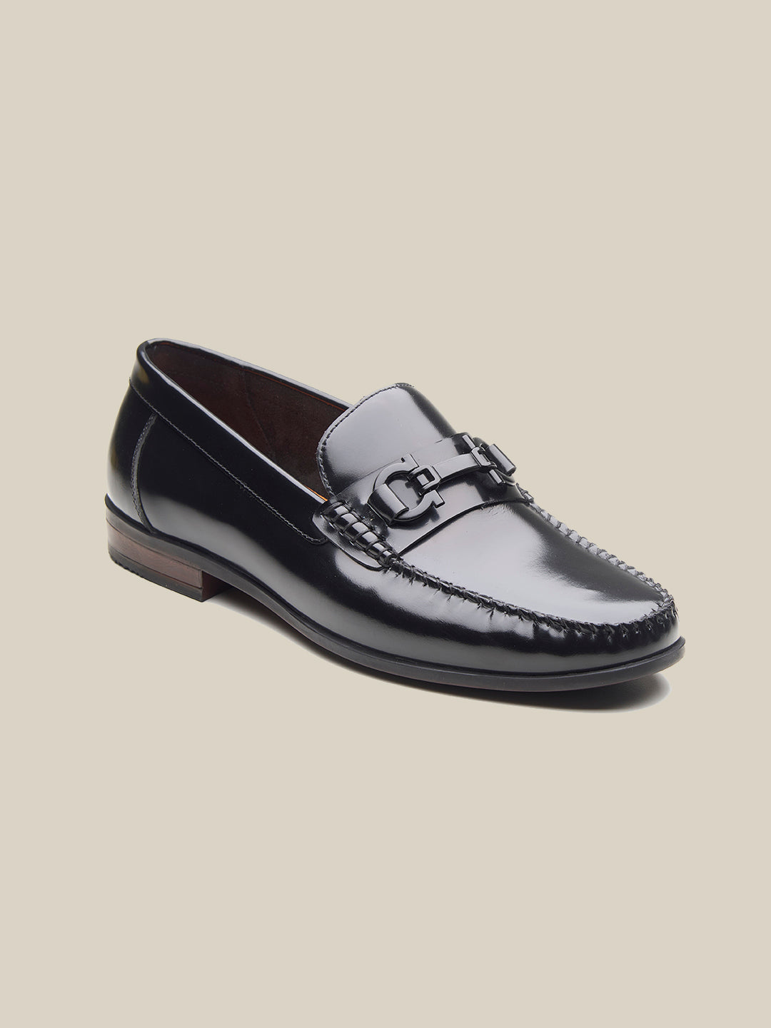 Milie Leather Loafers Black