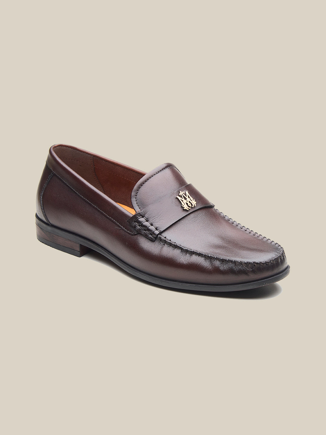 Mair Leather Loafers Brown