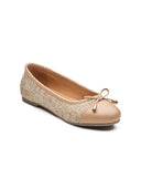 Michael Angelo's Sophie Ballerinas For Women (Tan)