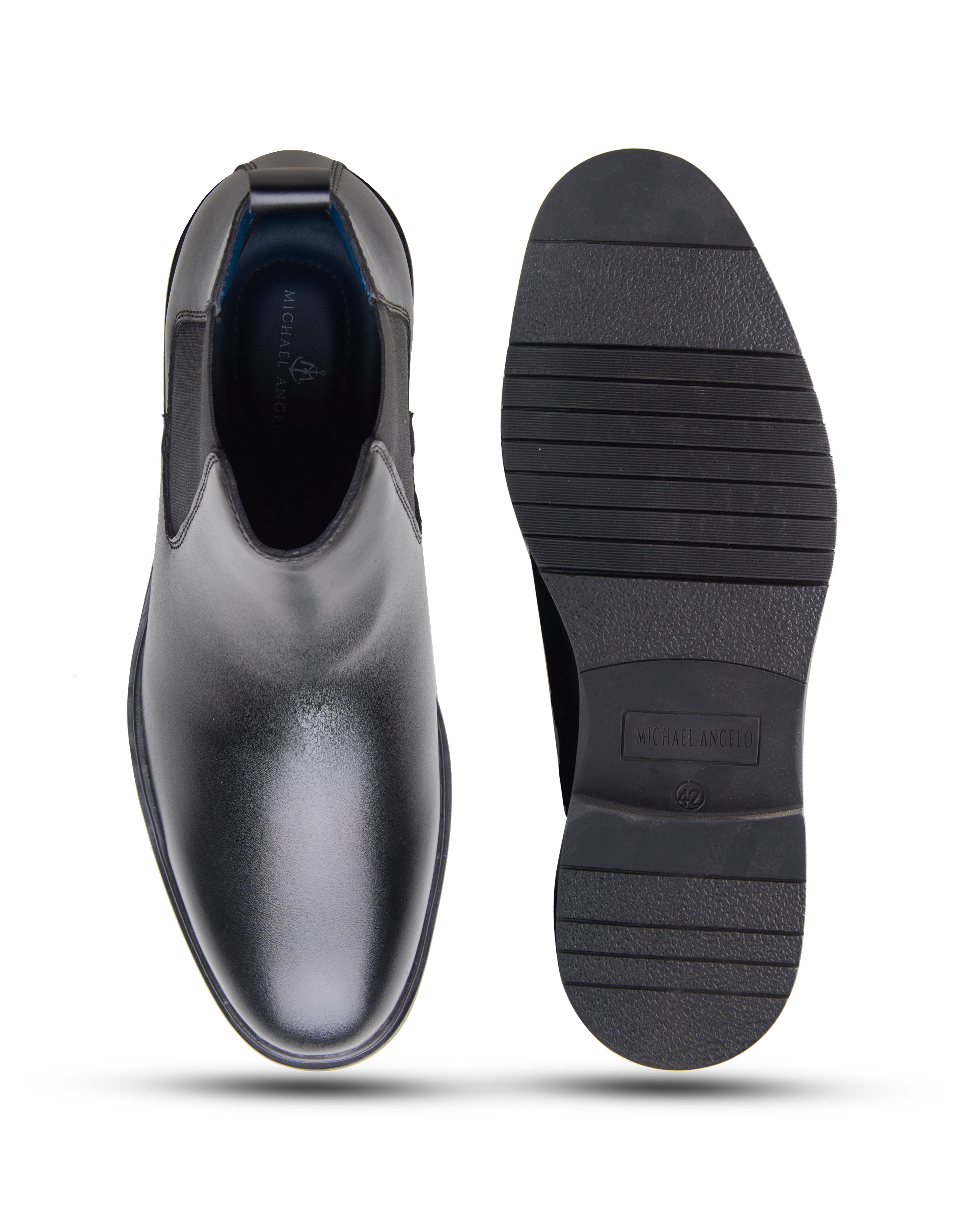 Zetto Fashion Formals Boots Black