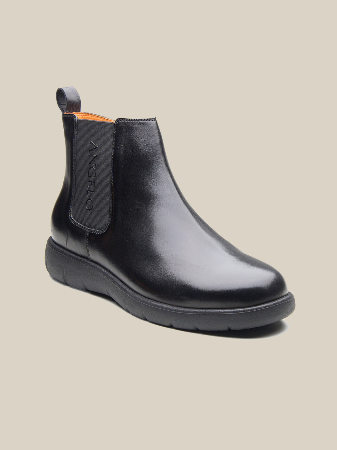 Moreno Leather Boots Black