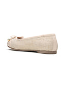 Michael Angelo's Sophie Ballerinas For Women (Cream)