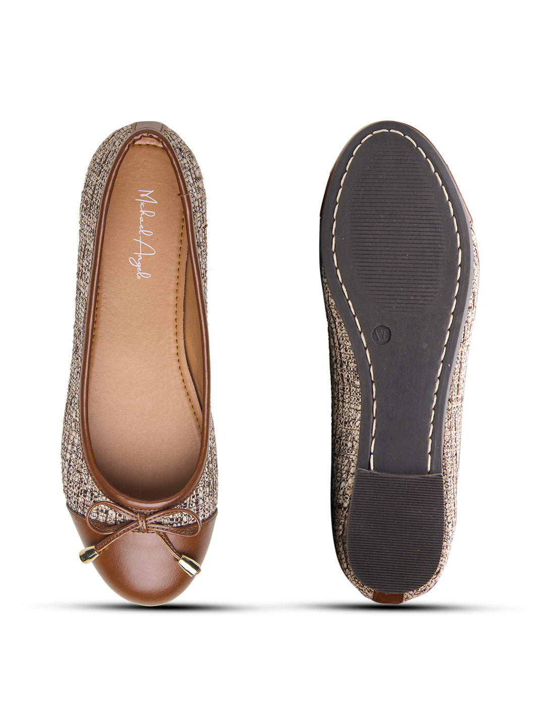 Sophie Ballerinas Brown