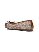 Michael Angelo's Sophie Ballerinas For Women (Brown)