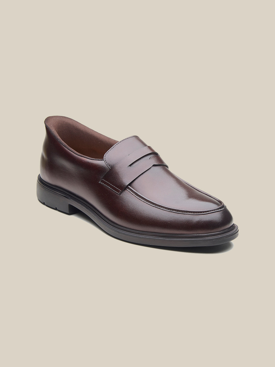 Bailey Leather Formals Shoes Brown