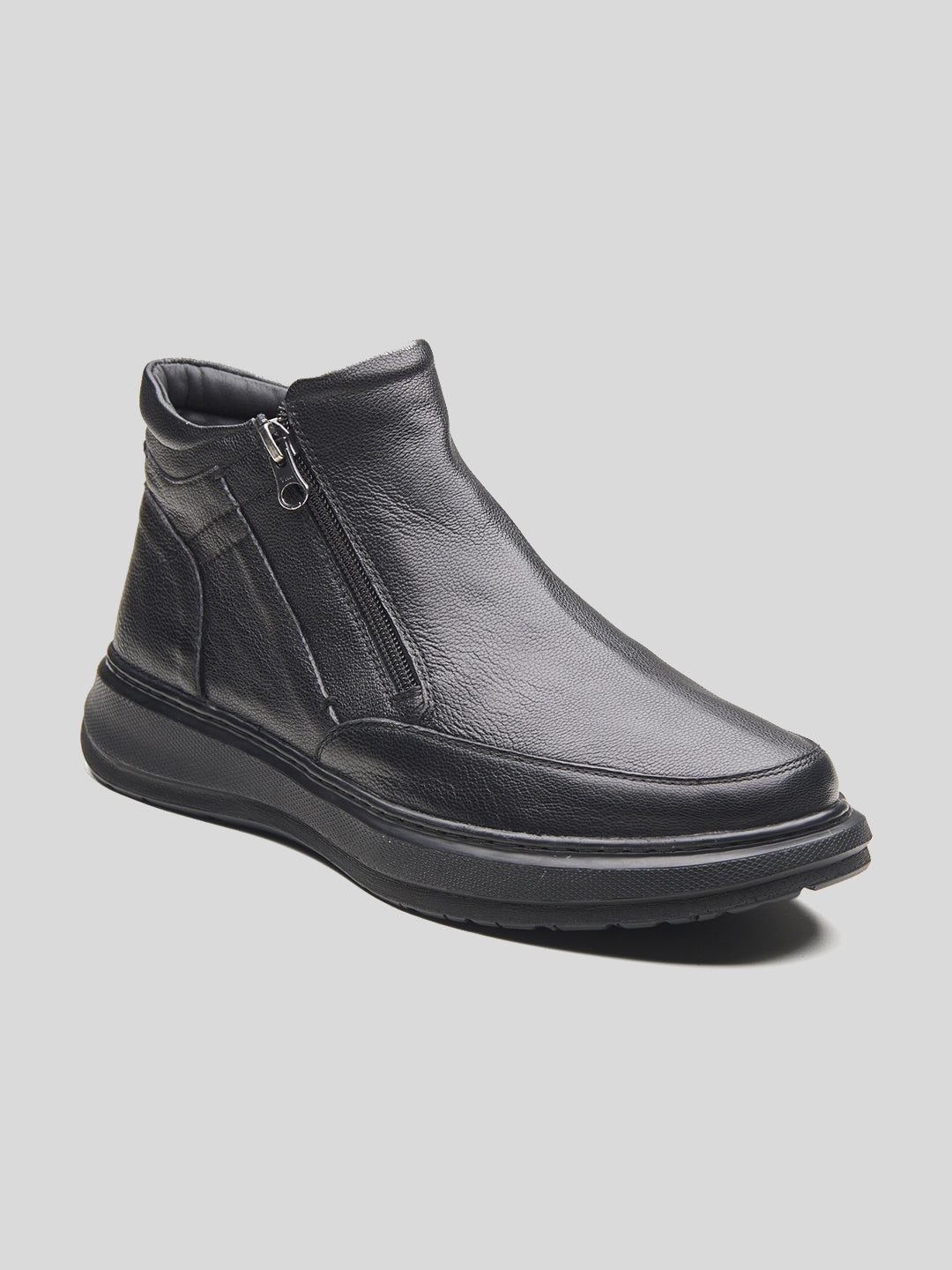 Ricci Leather Formals Black