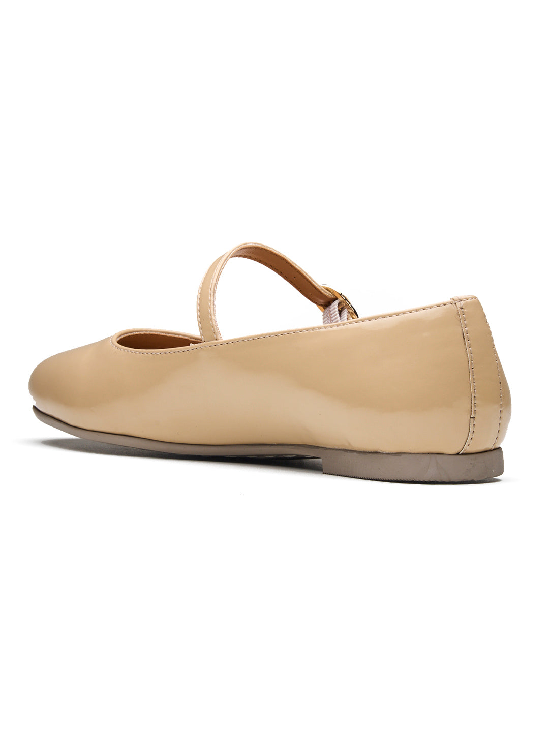 Amour Mary Janes Dark Beige